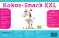 Preview: "Kokos-Snack XXL" 1200g Bio Kokos Zahn- und Mundhygiene Snack für Pferde und große Hunde